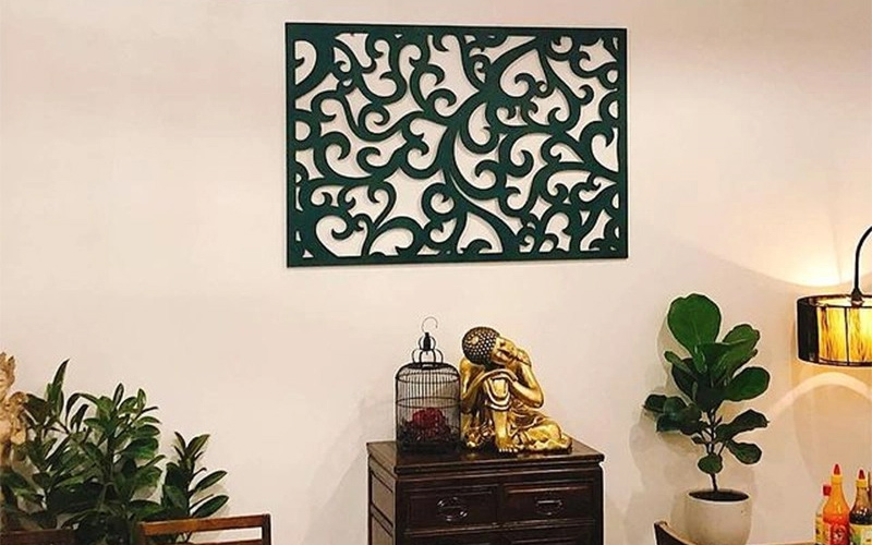 không gian bếp chay phạm hồng phước