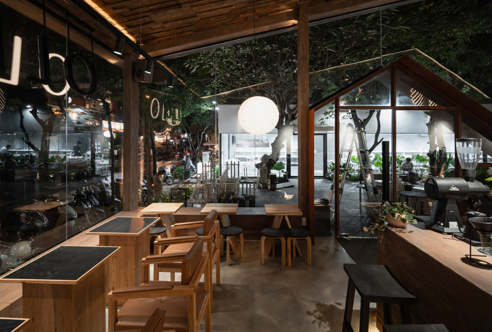 Ollin Cafe Trần Não - Không gian yên tĩnh