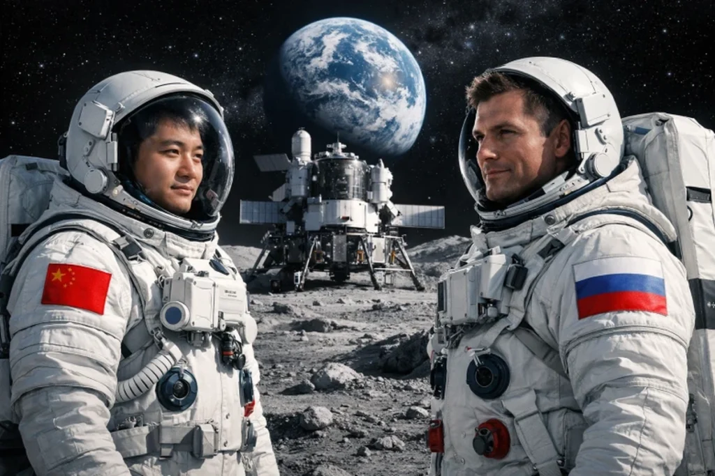 Cuộc đua Mặt Trăng mới: Mỹ với Artemis và Trung Quốc với Chang’e – Ảnh: minh họa tổng hợp
