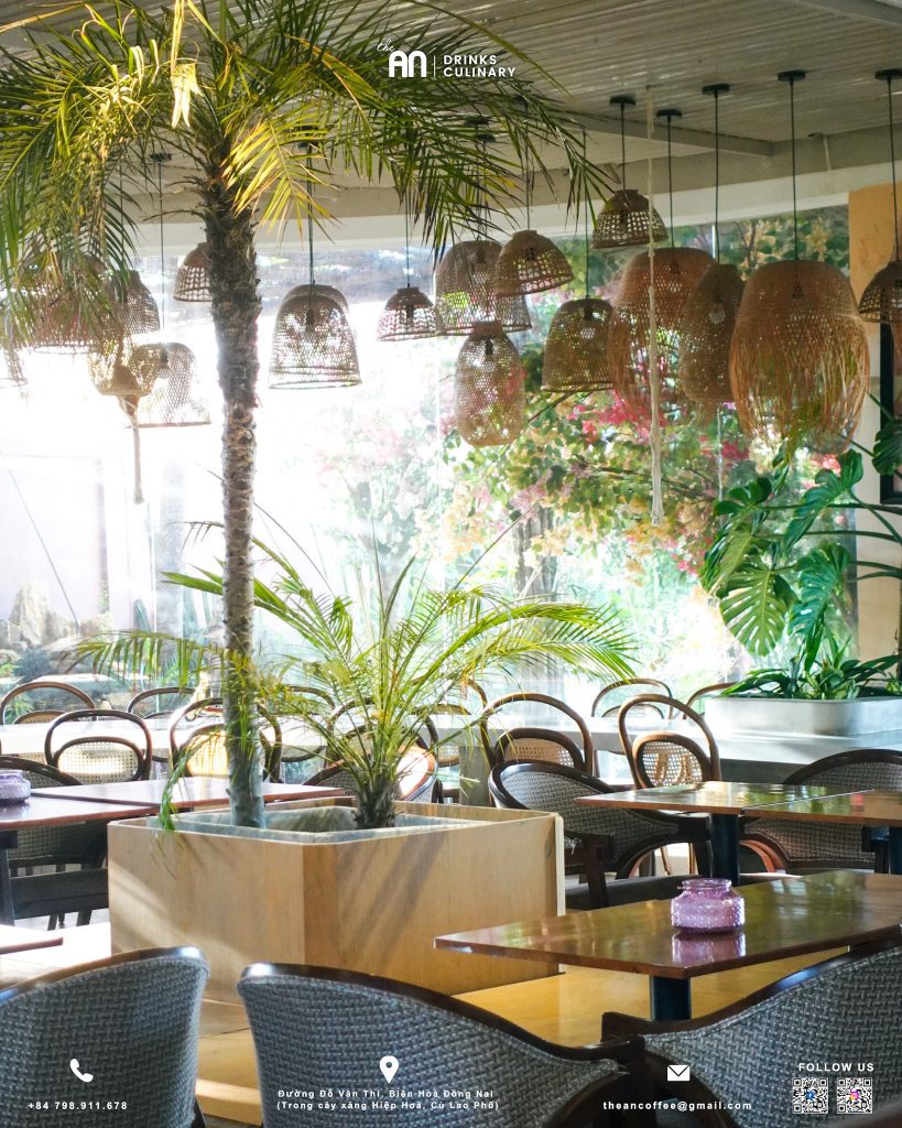 Yên Café- không gian quán cafe làm việc tại Biên Hòa